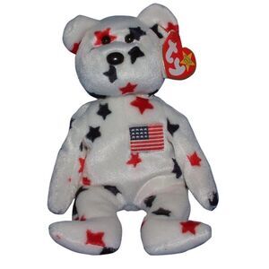 Ty GLORY Beanie Baby Bear